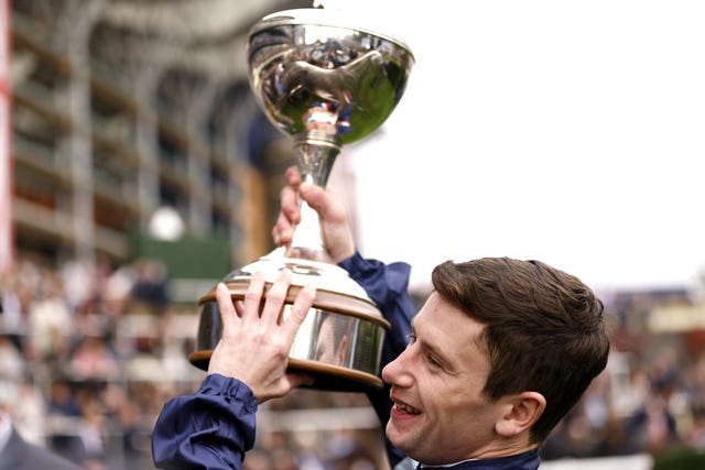 Oisin Murphy was crowned champion jockey again last season
