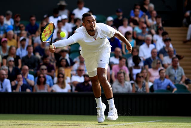 Nick Kyrgios has been handed a suspended ban