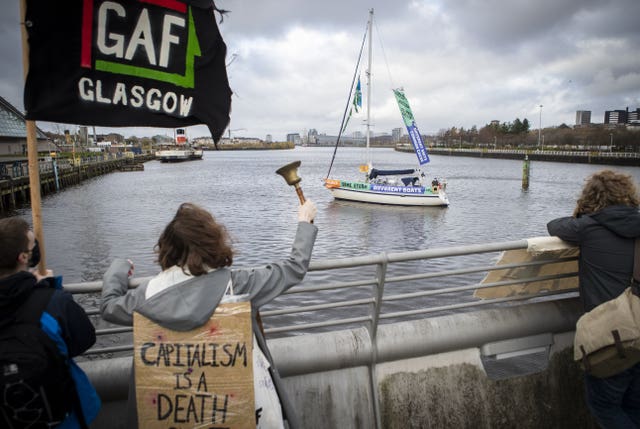 Climate protest