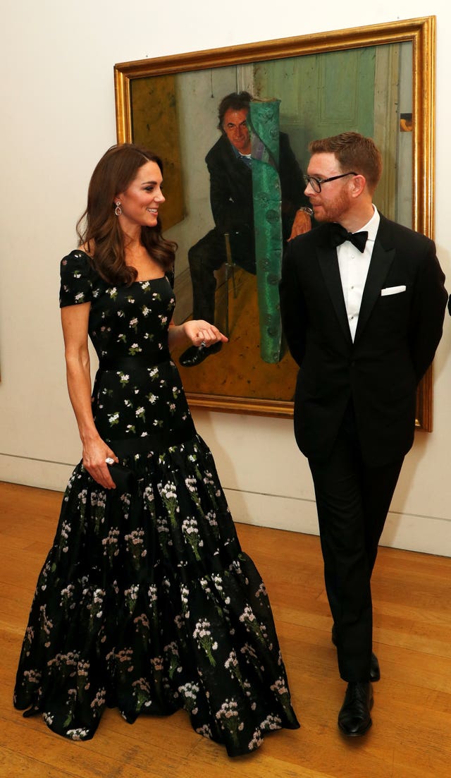 Royal visit to the 2019 Portrait Gala