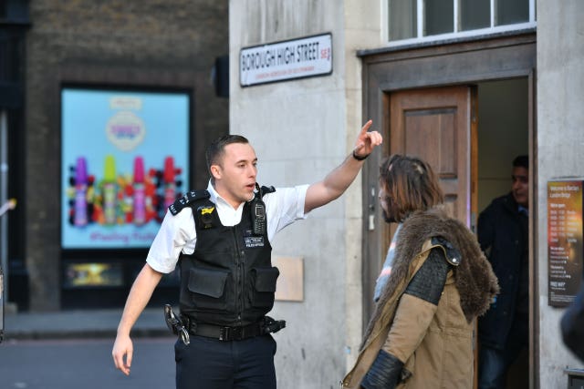 Incident on London Bridge