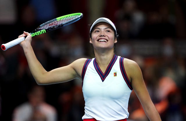 Emma Raducanu won at the Royal Albert Hall