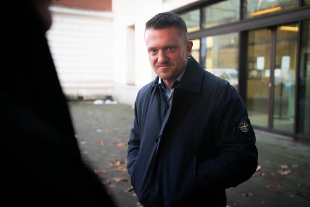 Tommy Robinson court case