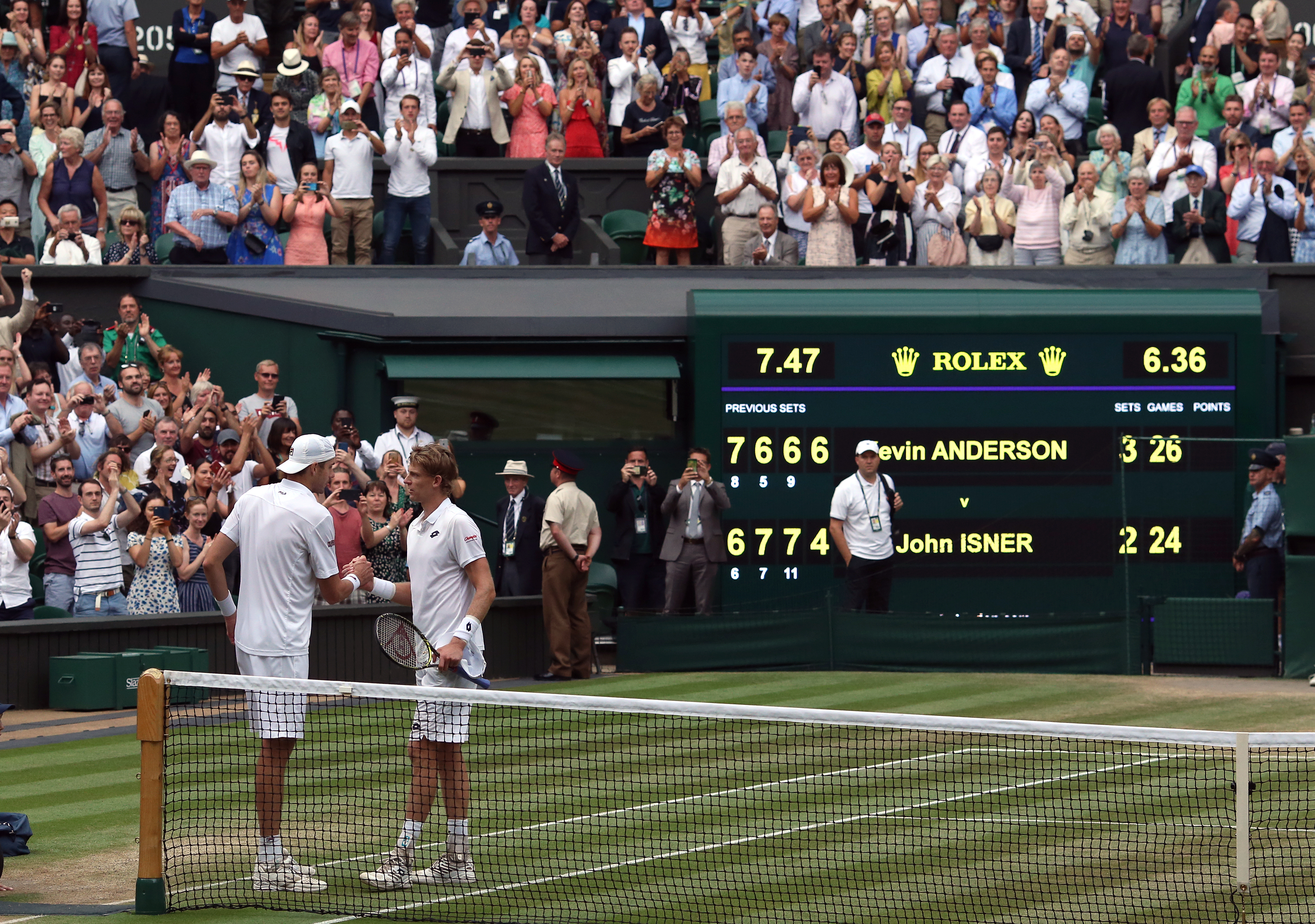 Have mercy! Anderson and Isner demand rule change after Wimbledon epic Have mercy! Anderson and Isner demand rule change after Wimbledon epic
