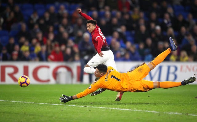 Jesse Lingard scores