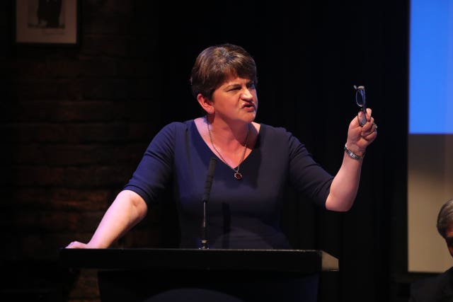 DUP leader Arlene Foster