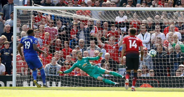 Nathaniel Mendez-Laing scores Cardiff's opener from the penalty spot