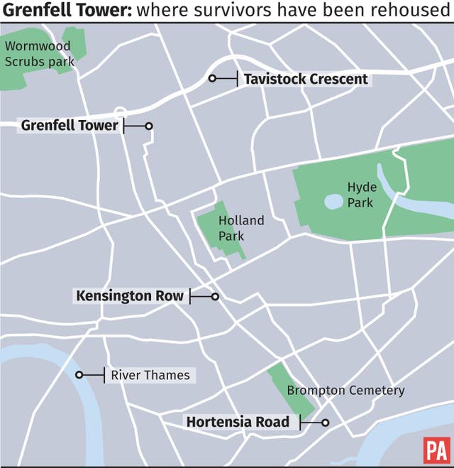 FIRE Grenfell Housing