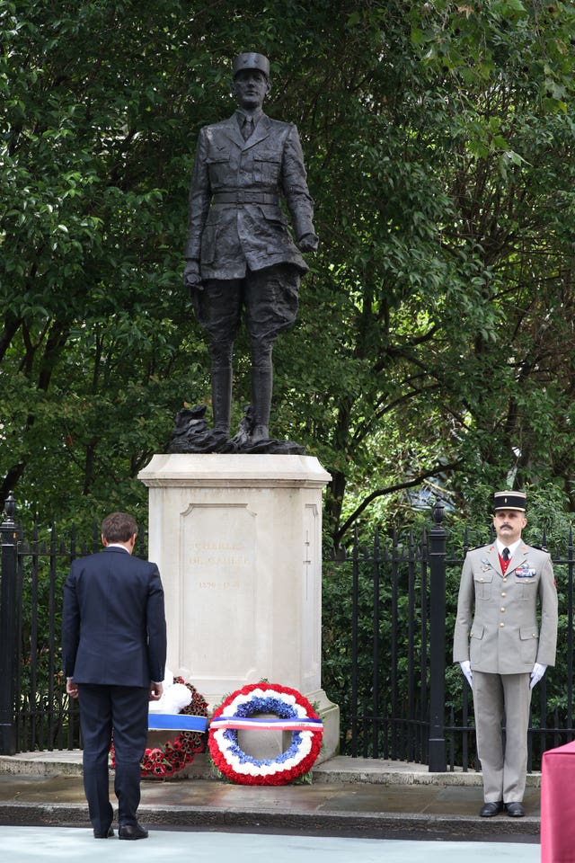 Emmanuel Macron visit to the UK