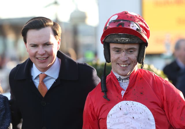 J J Slevin with Joseph O'Brien