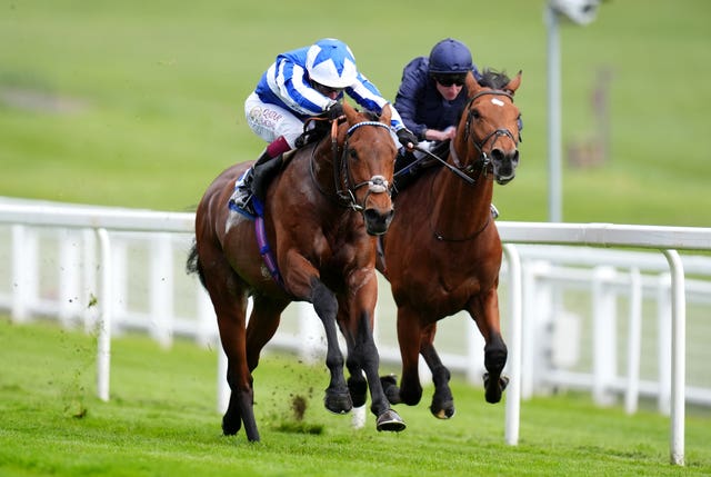 Bellum Justum winning the Blue Riband Tria