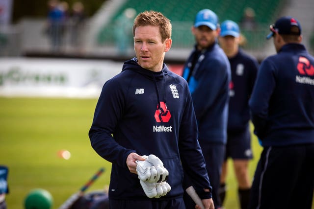 England captain Eoin Morgan is set to earn a place in the record books 