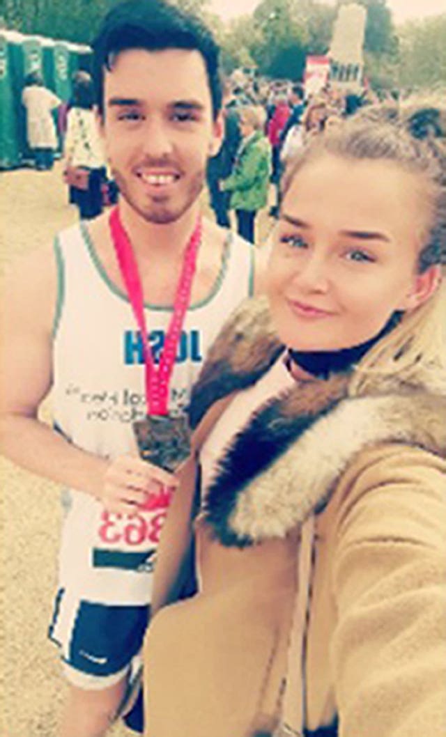 Joshua Stimpson, 25 and Molly McLaren as the warehouse worker has been jailed for her murder (Kent Police/PA)