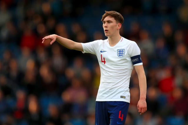 James Garner has captained England at youth level 