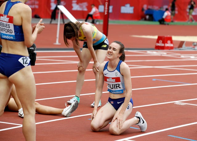 Laura Muir won the Women's 1500m