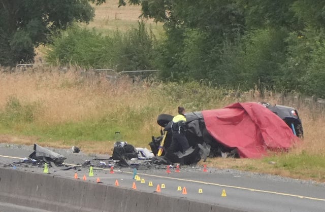 Crash on M9 in Co Kildare