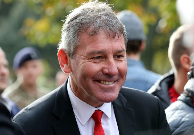 Bryan Robson was among those calling Manchester United fans