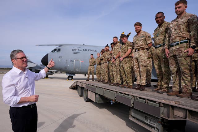 Starmer visit to UAE, Saudi Arabia and Cyprus