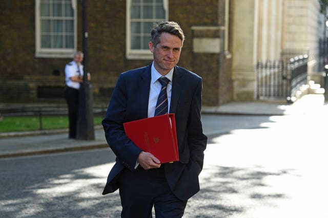 Education Secretary Gavin Williamson
