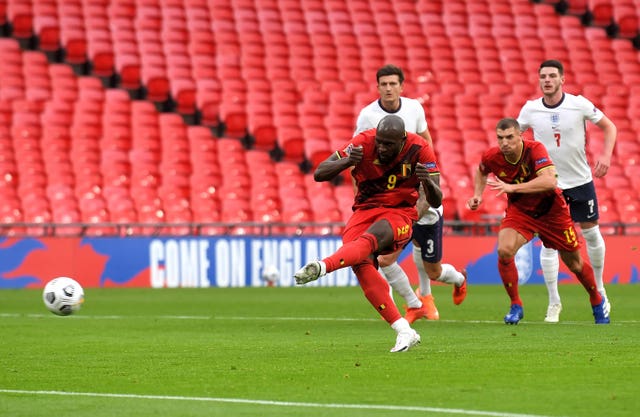 Belgium lost at Wembley in October despite Romelu Lukaku's penalty putting them ahead.