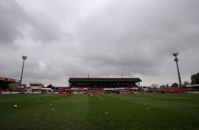 Cheltenham secretary Paul Godfrey is worried about finances of League Two clubs if it remains behind closed doors