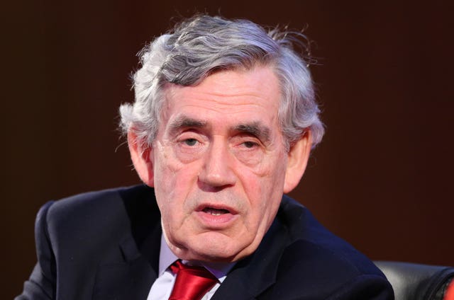 Gordon Brown comments