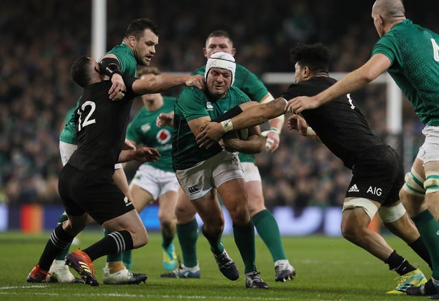 Ireland beat the All Blacks in Dublin during the autumn internationals 