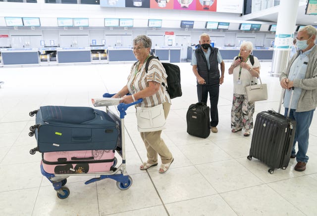 Holidaymakers