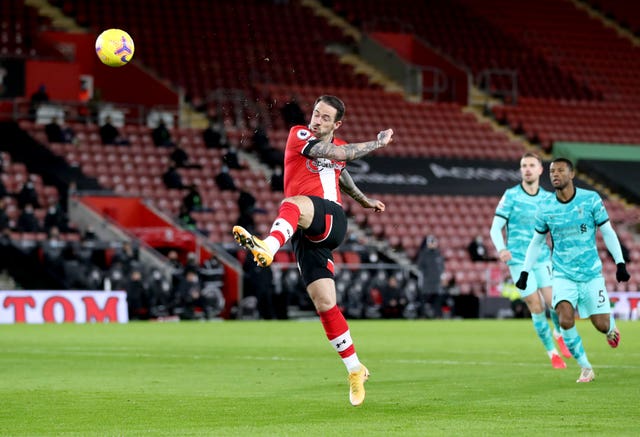 Danny Ings fired Southampton to victory over former club Liverpool earlier in the month