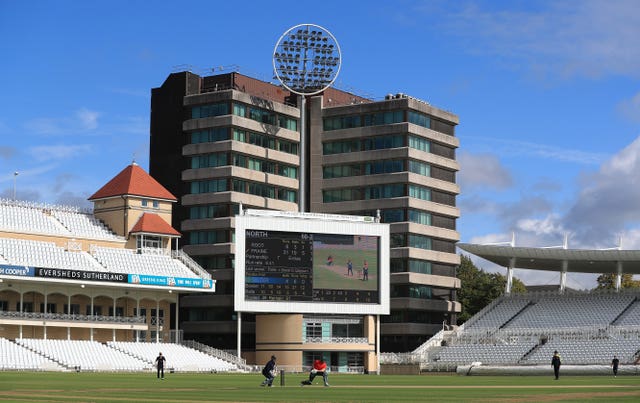 A 100-ball trial match at Trent Bridge, Nottingham