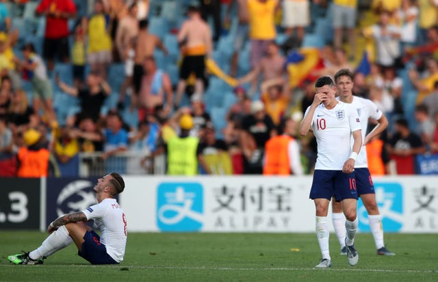 England Under-21s were stunned by Romania