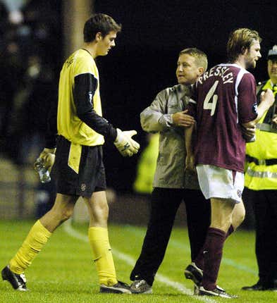 Craig Gordon, left