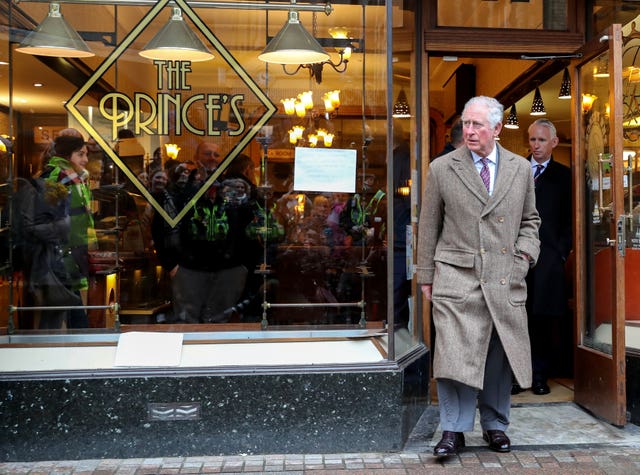 Visiting The Prince's cafe in Pontypridd