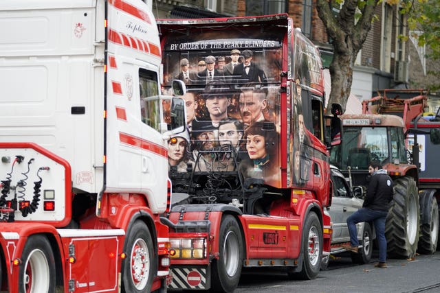 Irish fuel price protest