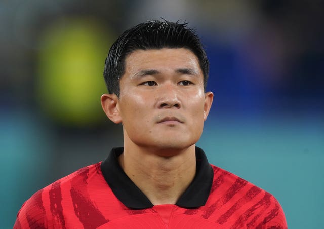 South Korea’s Kim Min-jae