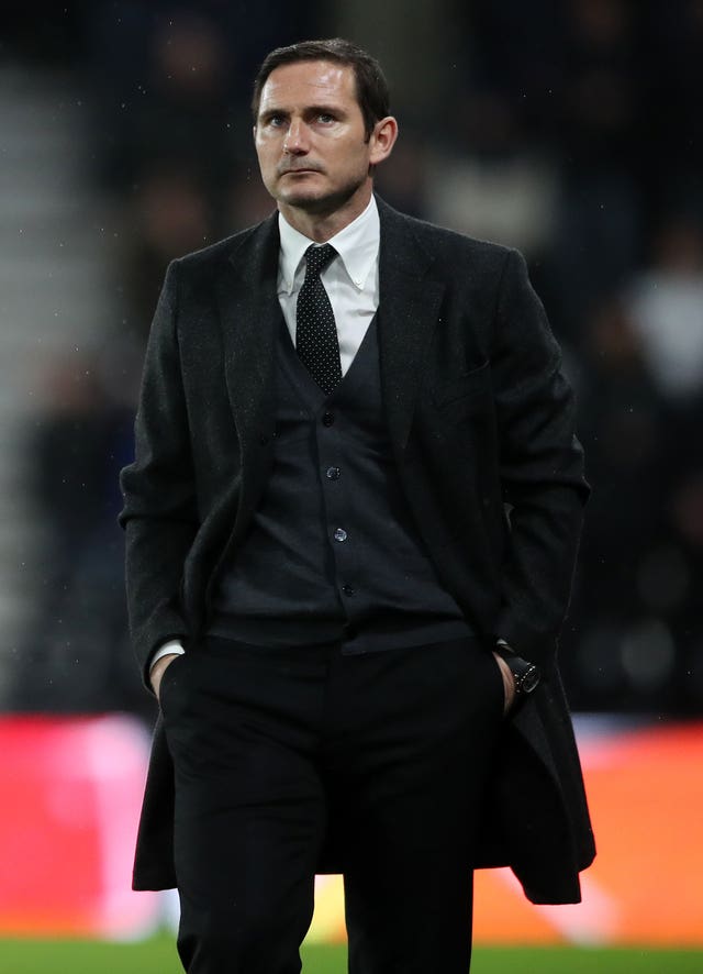 Derby manager Frank Lampard condemned the alleged abuse