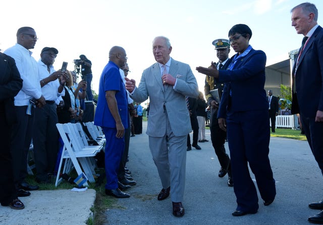 Royal visit to The Bahamas