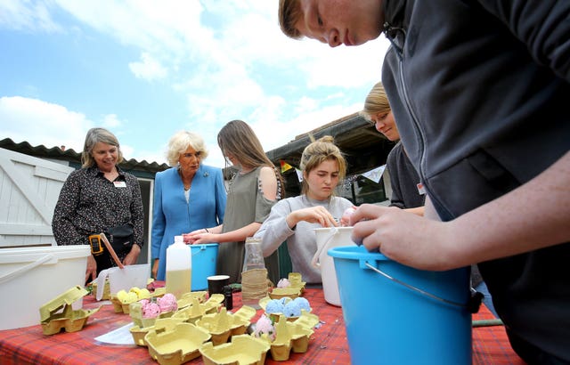 Duchess of Cornwall visits East Sussex