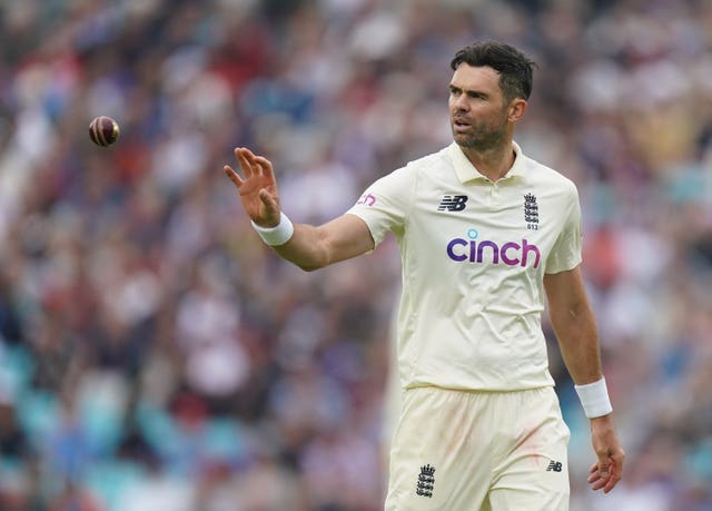 James Anderson has taken on a big workload