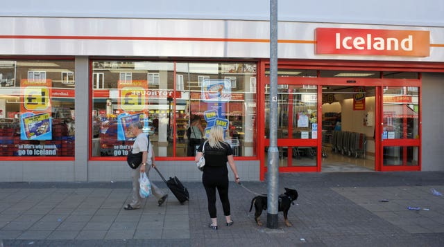 Iceland store front