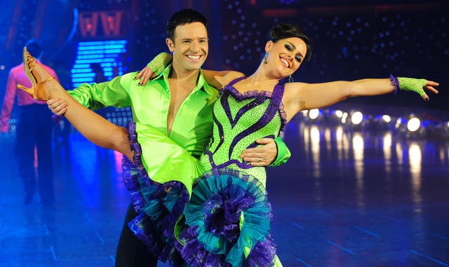 Jill Halfpenny and Darren Bennett