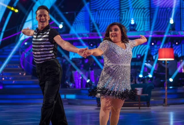 Susan Calman and Kevin Clifton