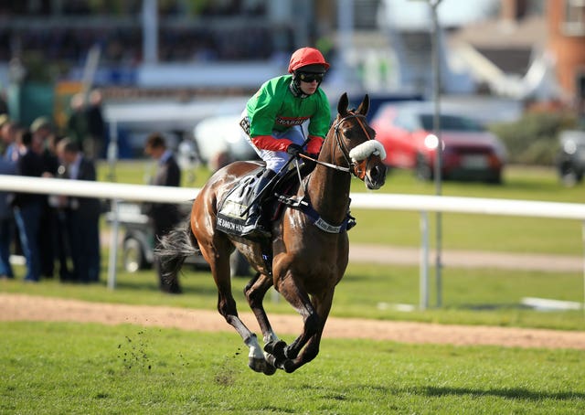 The Rainbow Hunter at Aintree