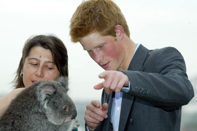 Prince Harry in Australia