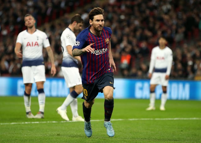 Spurs were downed by a Lionel Messi masterclass at Wembley