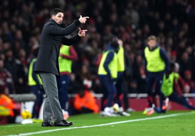 Arsenal manager Mikel Arteta
