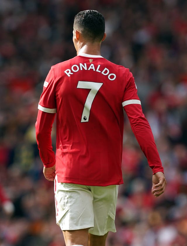 Ronaldo scored twice in his first appearance for Manchester United in 12 years