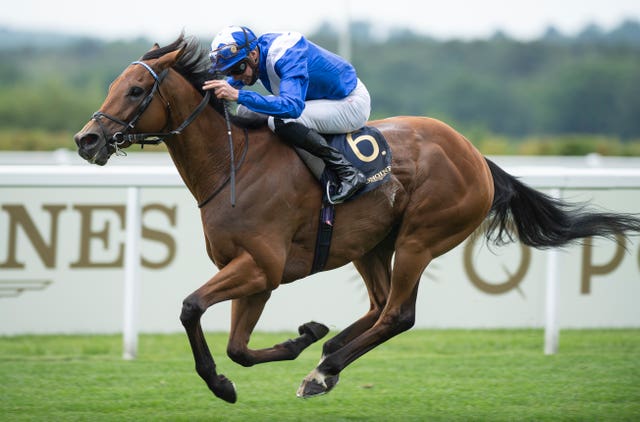 Lord North winning the Prince of Wales's Stakes at Royal Ascot in 2020