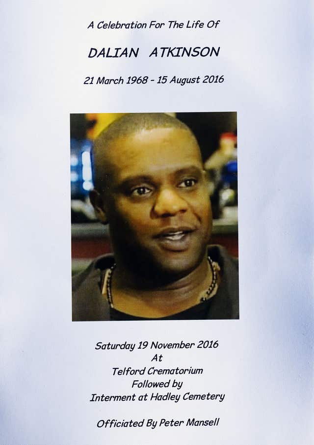 Dalian Atkinson funeral