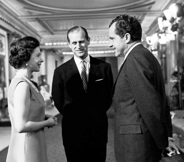 Richard Nixon and the Queen